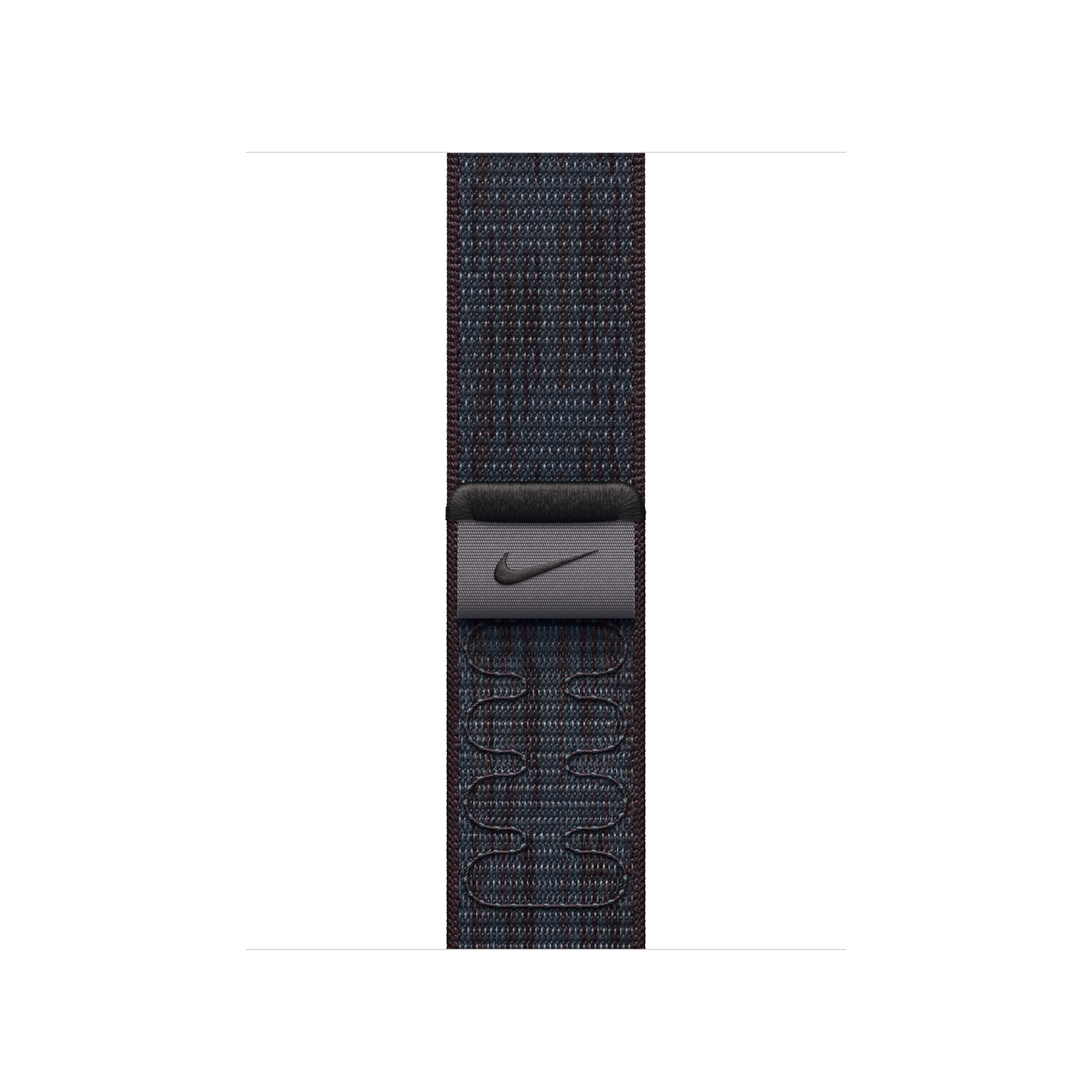 42mm Black/Blue Nike Sport Loop