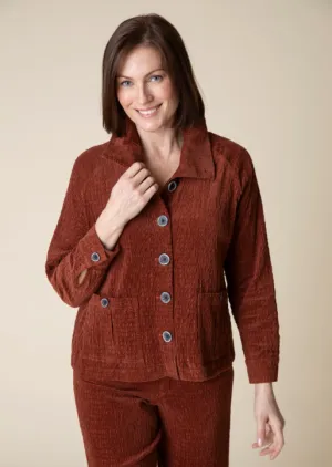 45115 - Rustic Cord Cargo Jacket