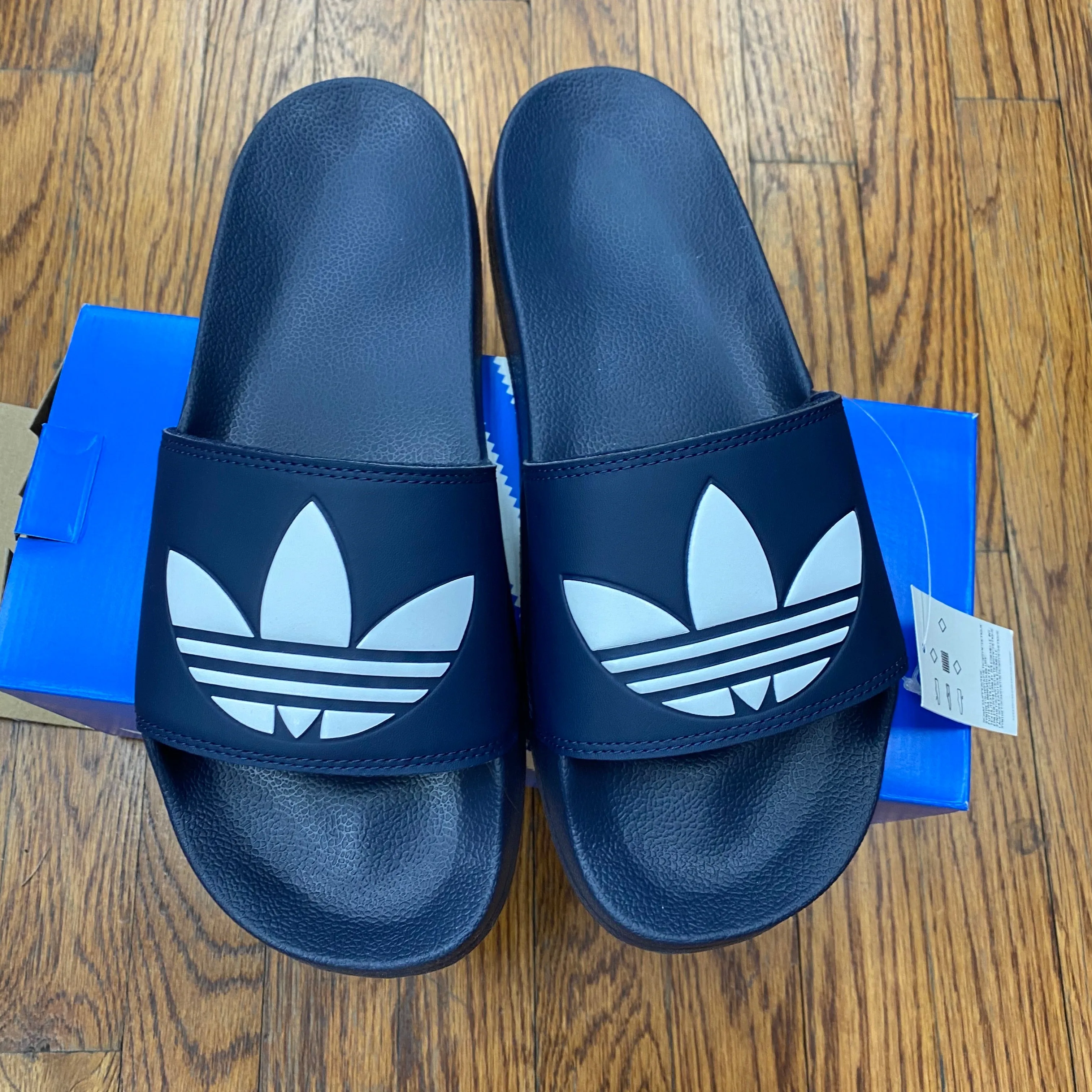 Adidas Original  ADILETTE LITE SLIDES Men’s - CONAVY/FTWWHT/CONAVY