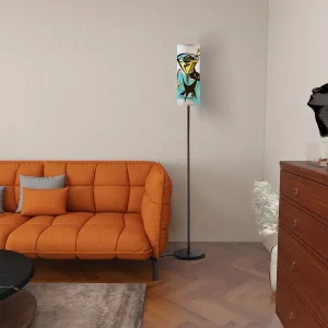Atomic Cat Martini Bar Mid Century Modern Floor Lamp