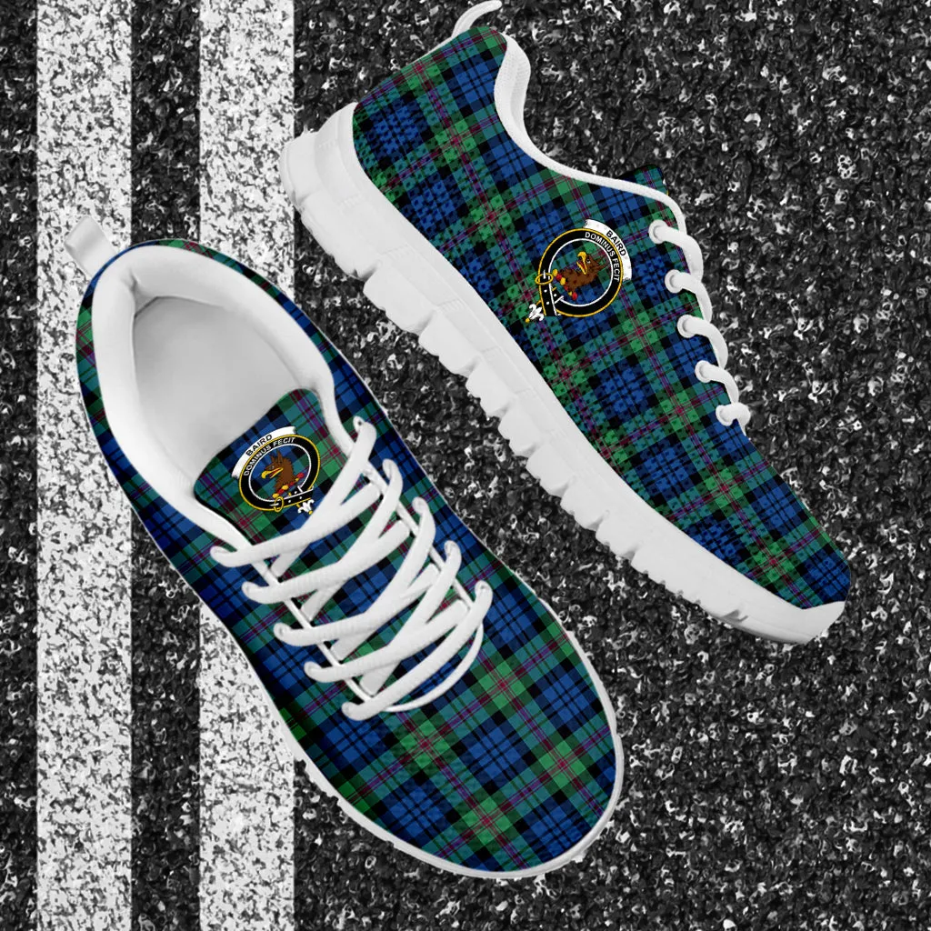 Baird Ancient Tartan Sneakers with Family Crest