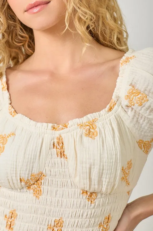 Botanic Bay Gauze Dress
