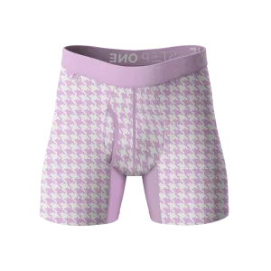Boxer Brief Fly - Lilac Lovers