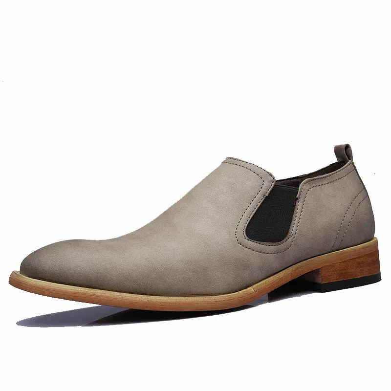 British Breathable Casual Leather Shoes