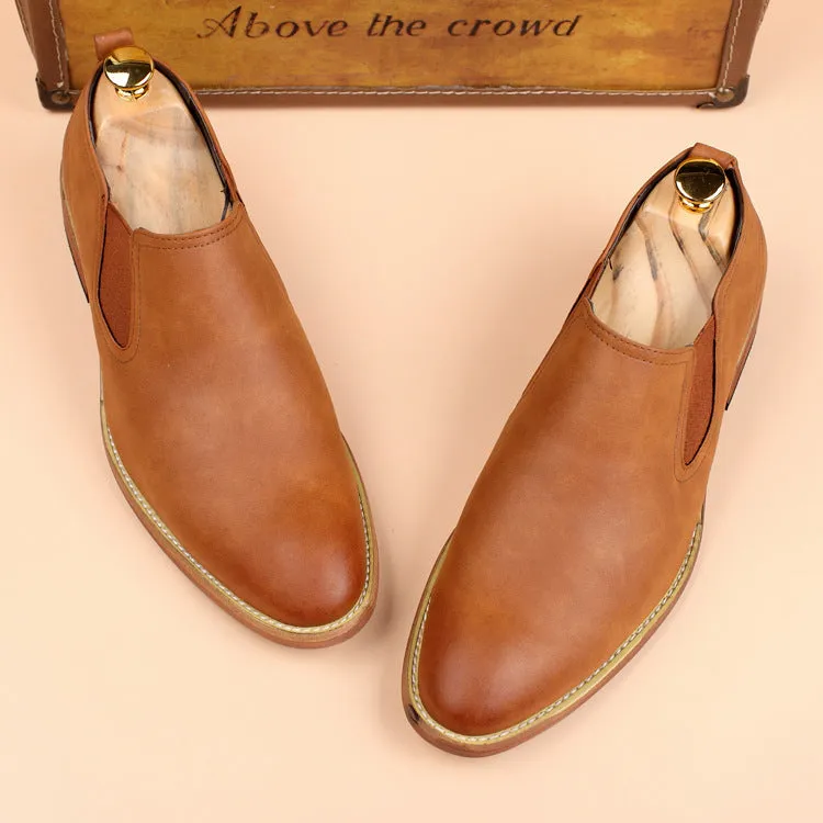 British Breathable Casual Leather Shoes