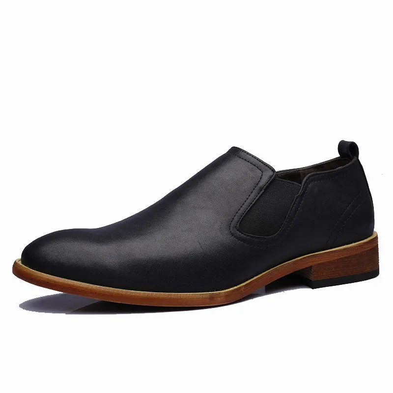 British Breathable Casual Leather Shoes