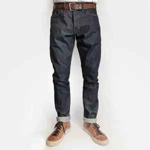 BZEN X @INN8CHIRO COLLABORATION S8 SLIM- 13.5oz- RAW SELVEDGE- INDIGO