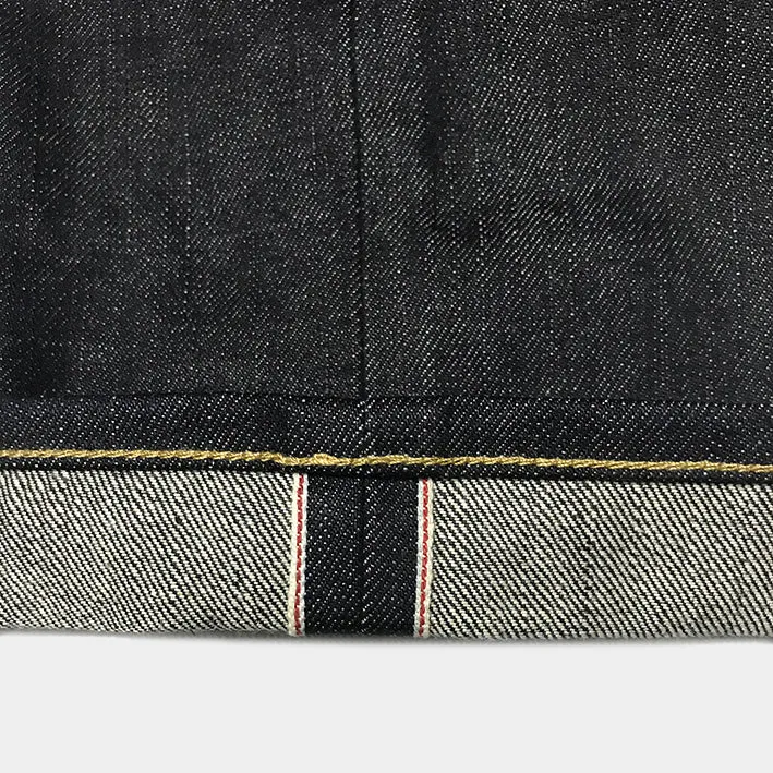 BZEN X @INN8CHIRO COLLABORATION S8 SLIM- 13.5oz- RAW SELVEDGE- INDIGO