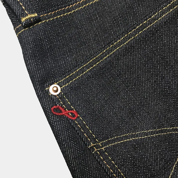 BZEN X @INN8CHIRO COLLABORATION S8 SLIM- 13.5oz- RAW SELVEDGE- INDIGO
