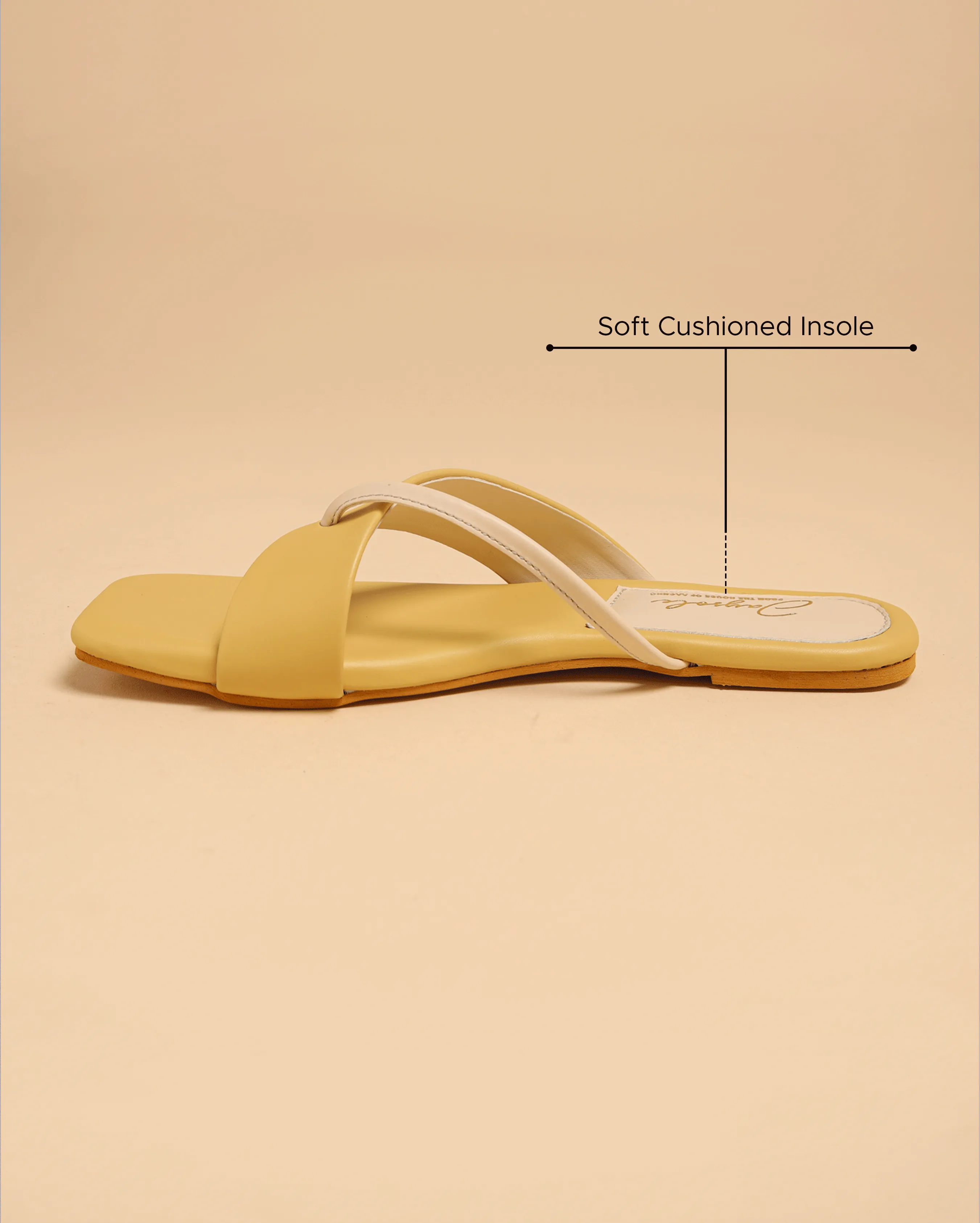Cornsilk Crisscross Flats