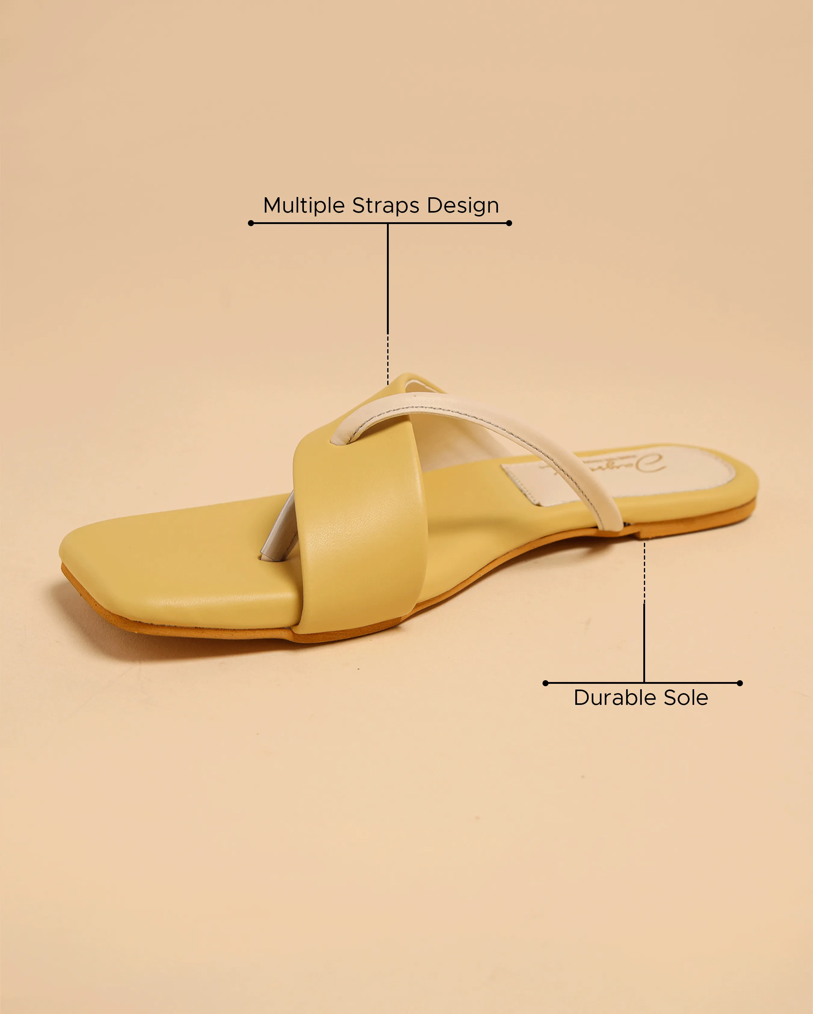 Cornsilk Crisscross Flats