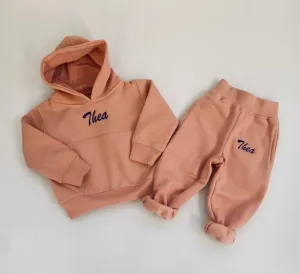 Embroidered Hoodie & Jogger Set (6M-10Yrs)