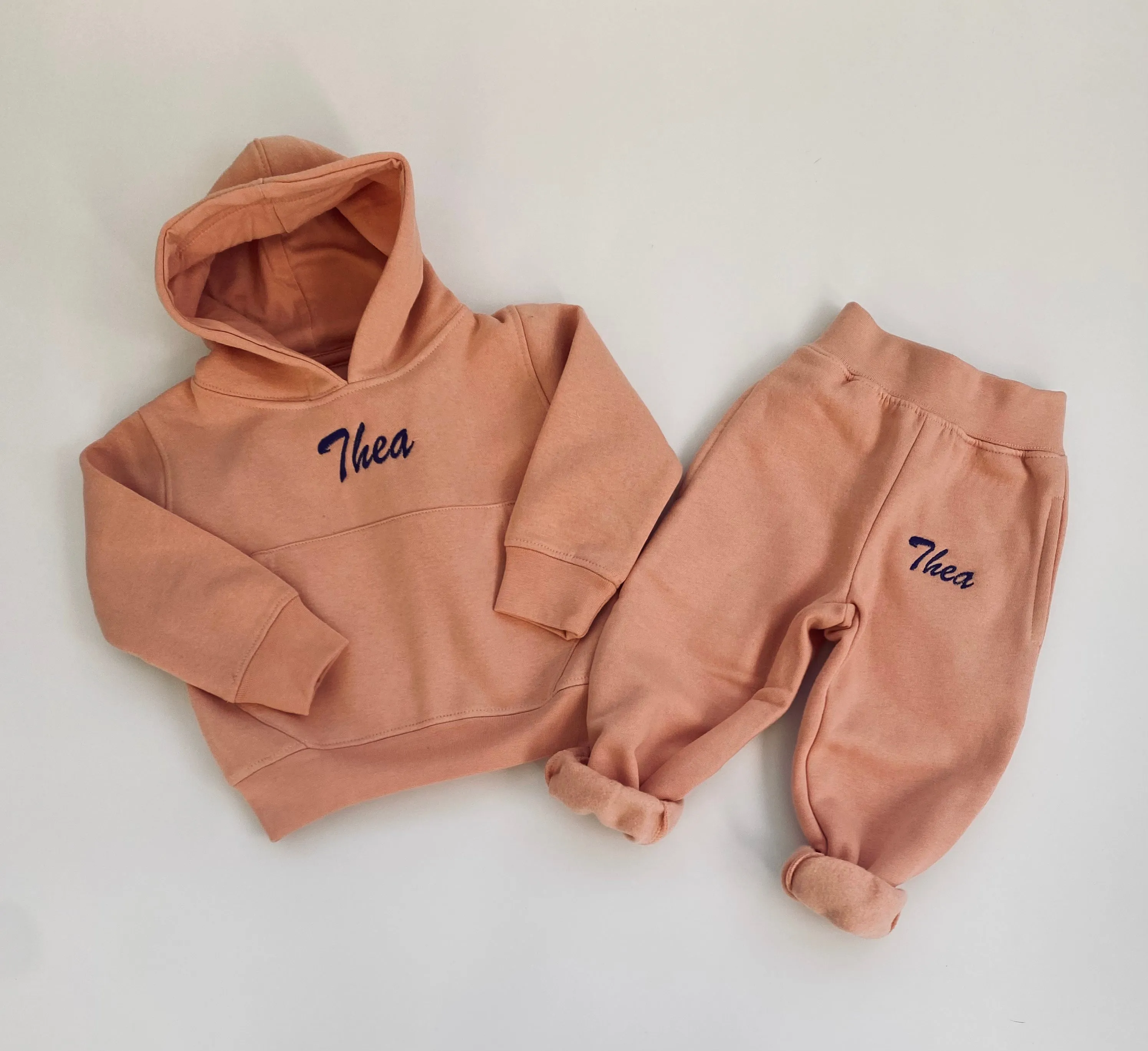 Embroidered Hoodie & Jogger Set (6M-10Yrs)