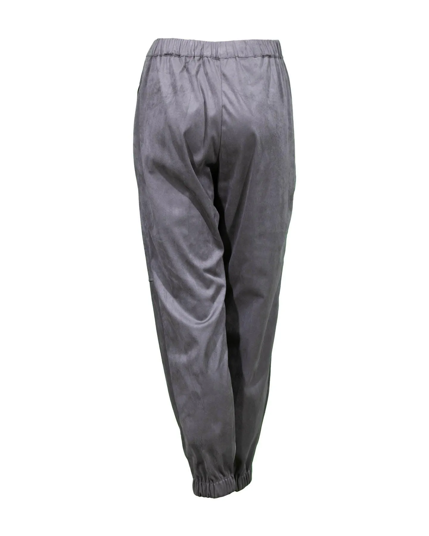 Faux Suede Jog Pant