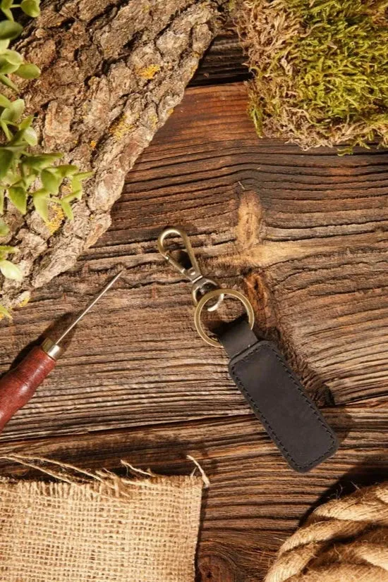 Geniune Leather Keychain
