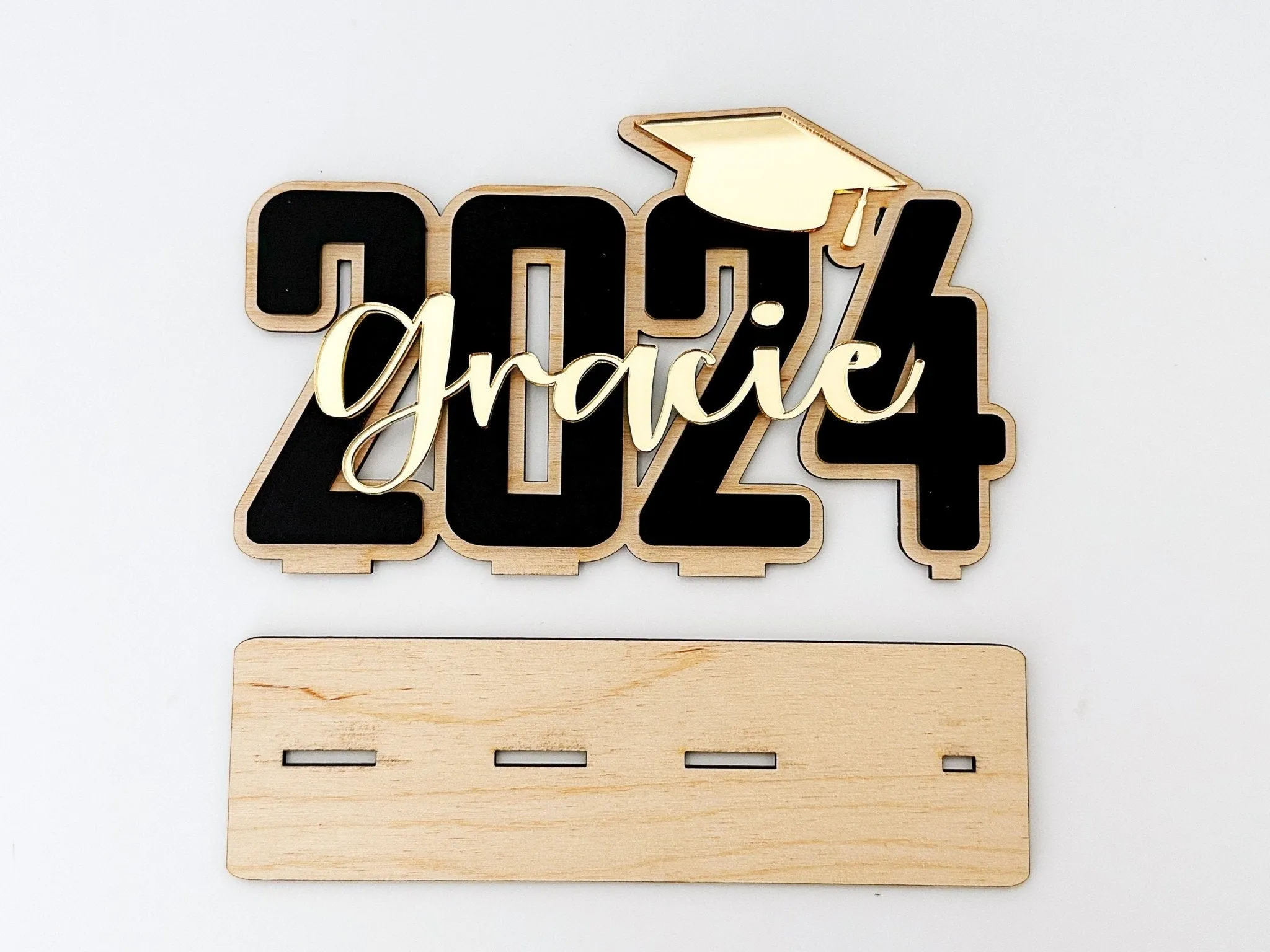 Gift for Graduate, Grad Sign, 2024 Grad Gift, Choose your Colors