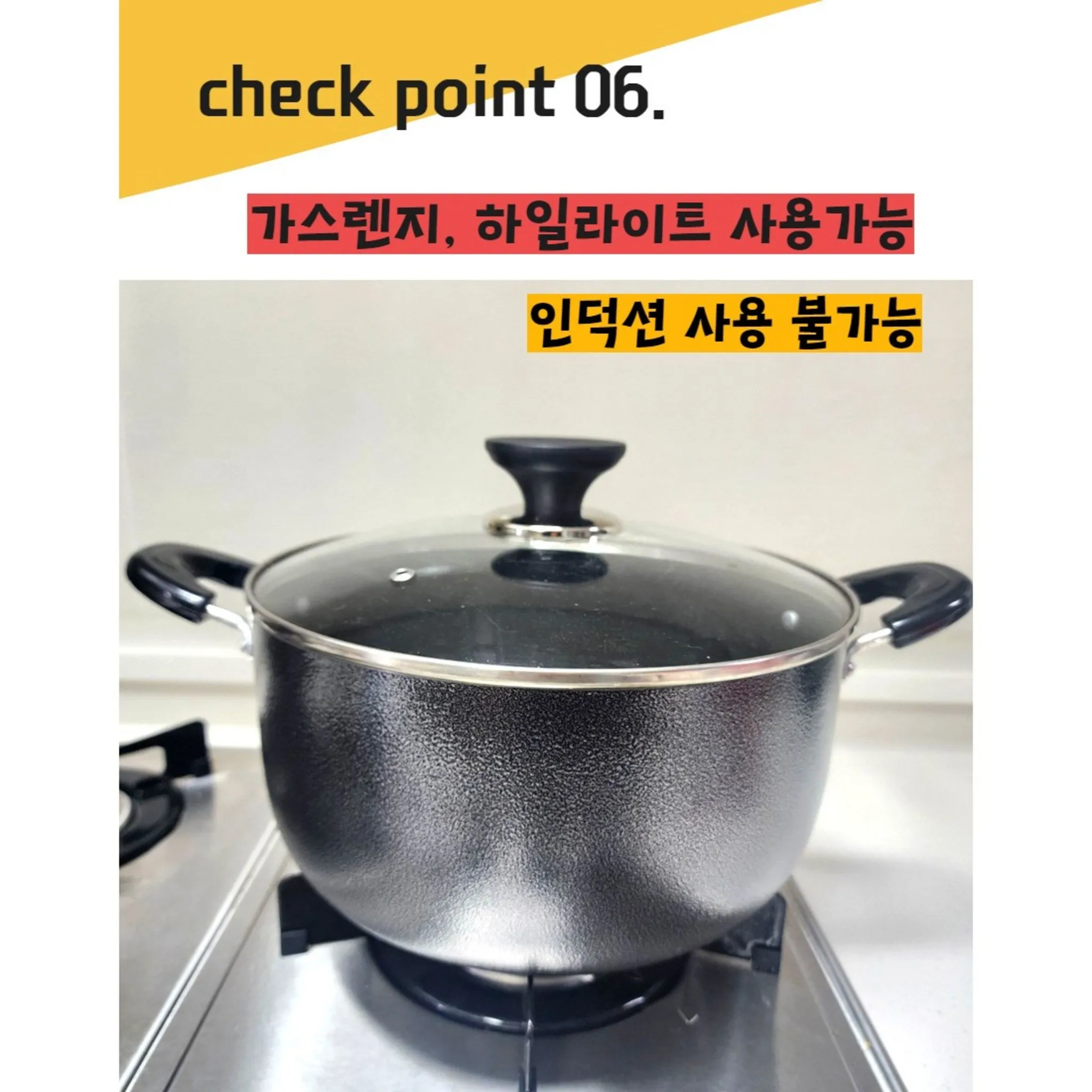 Gomsot Kitchen Large Pots 24cm 26cm 30cm Marble Coated Deep Pots for Home and Commercial Use - Gomsot / Multipurpose Pot - 🏆 #68 - Kitchen Essentials - Best of December