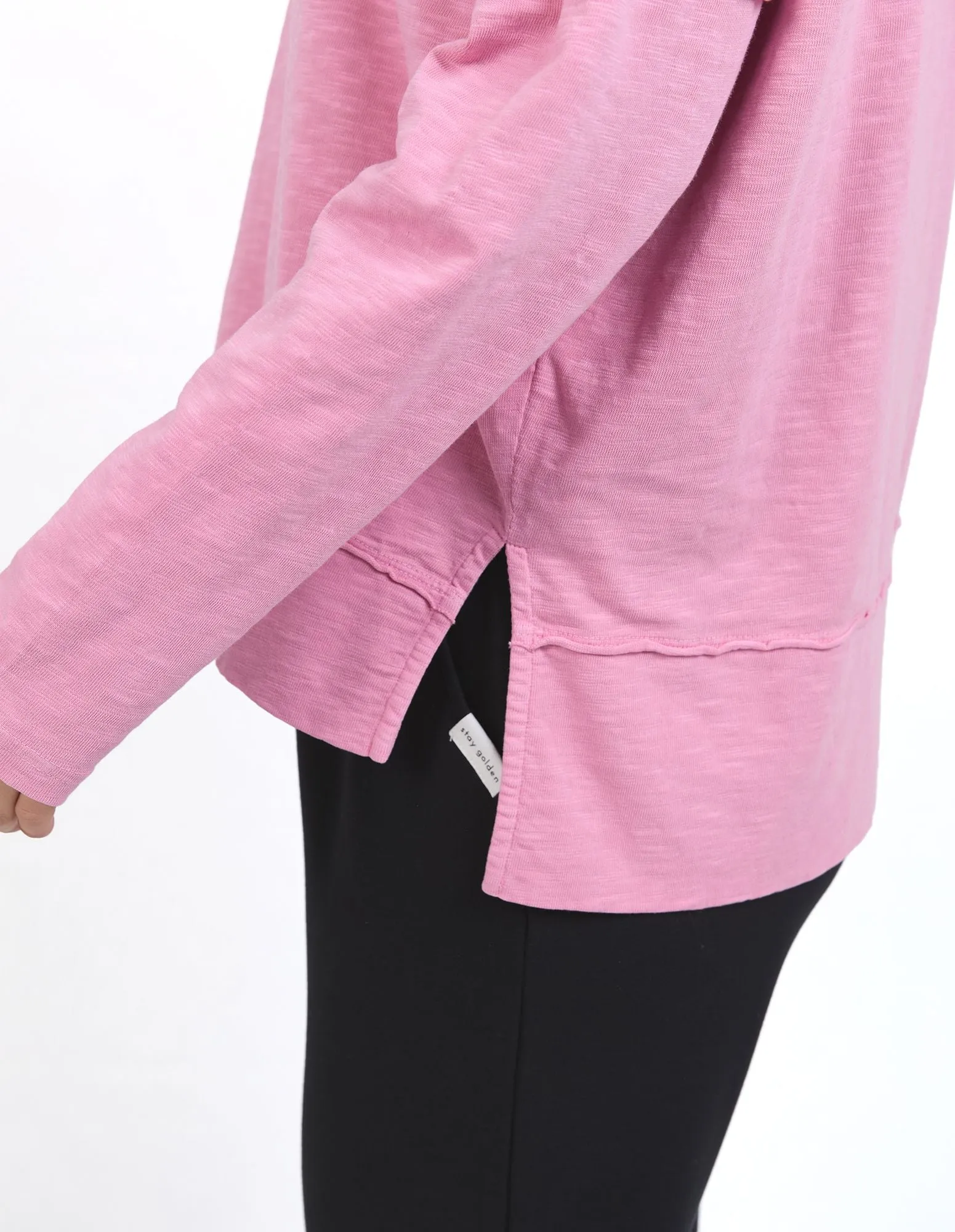 Jayne Throw On Top - Rose Pink