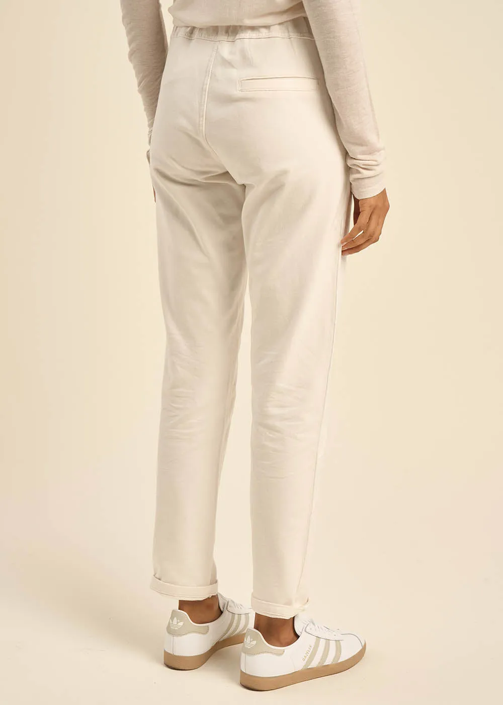 Jogging détails en satin