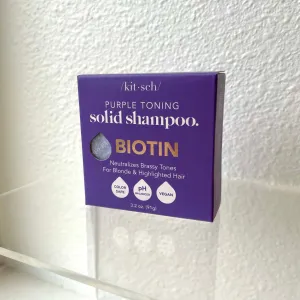 Kitsch Purple Toning Shampoo Bar