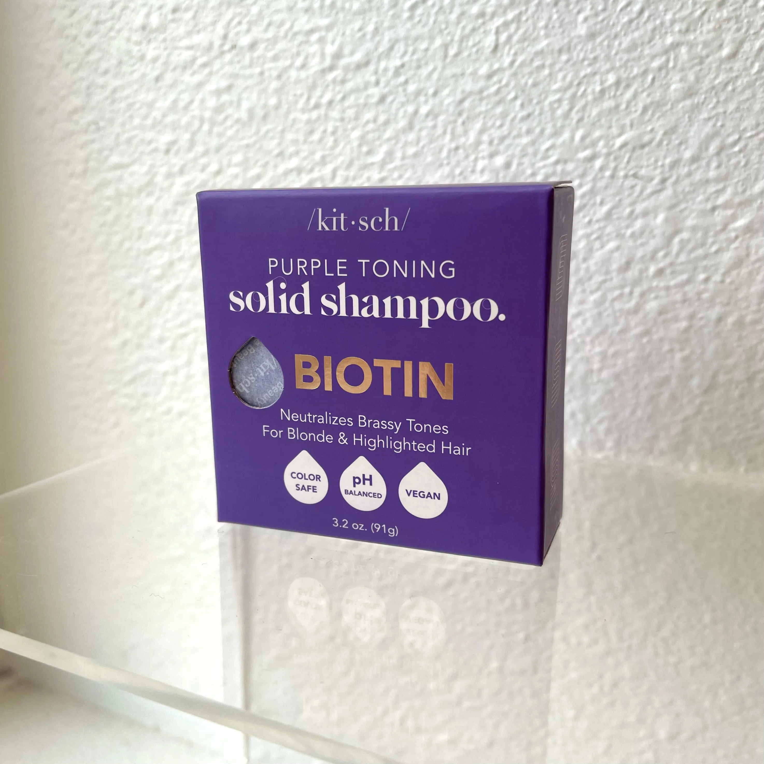 Kitsch Purple Toning Shampoo Bar