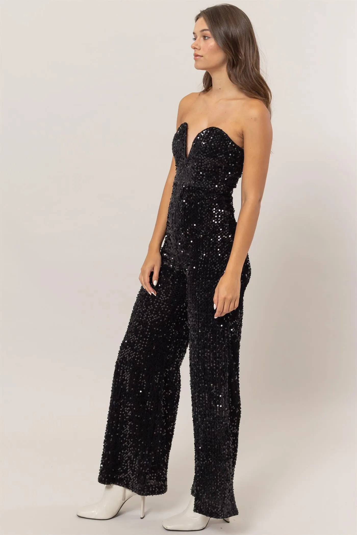 Leila Strapless Jumpsuit