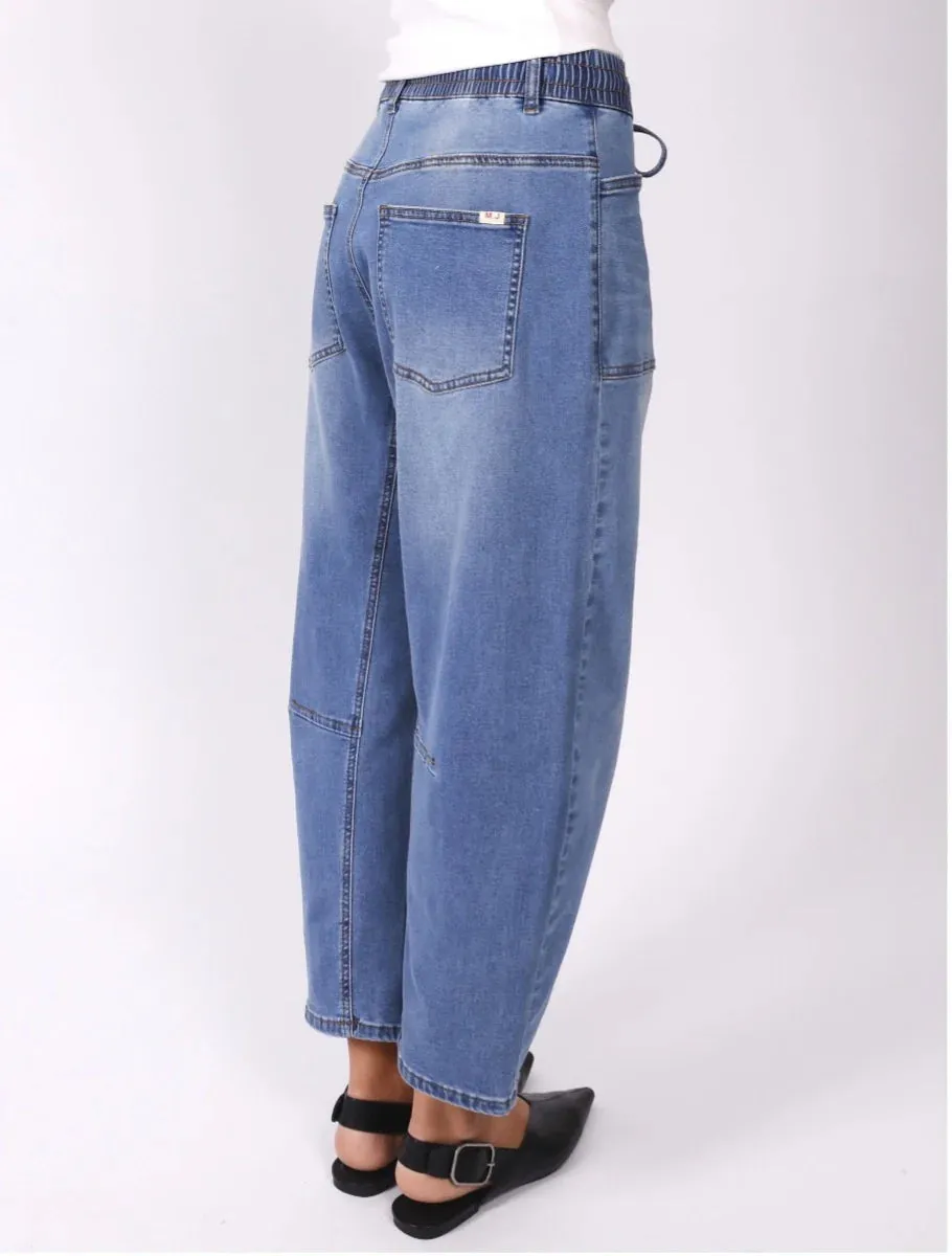 Leo Barrel Jeans - Blue
