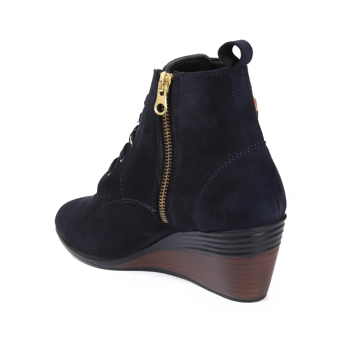Luxurious Suede Ankle Boots for Women L-71