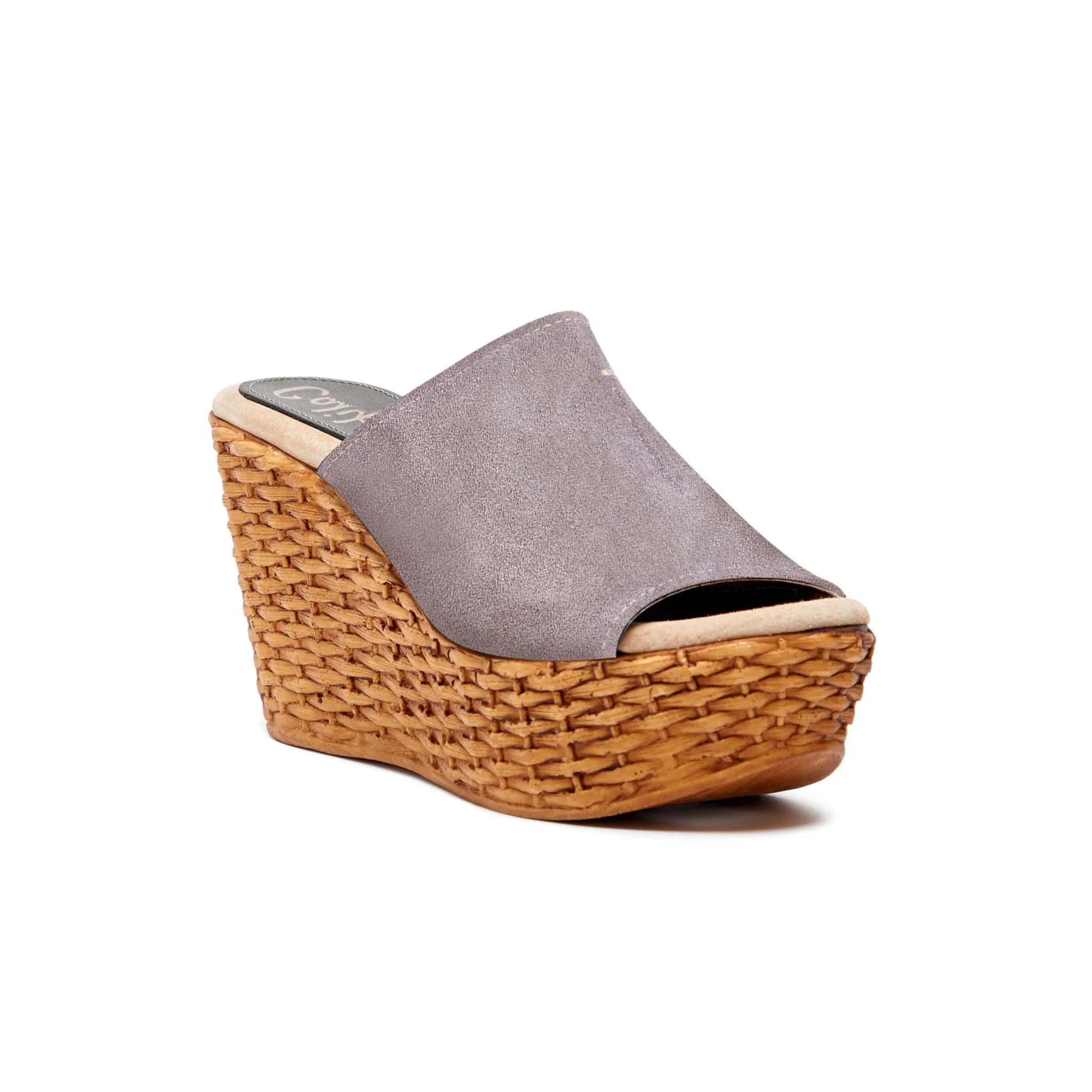 Martha | Peach Suede