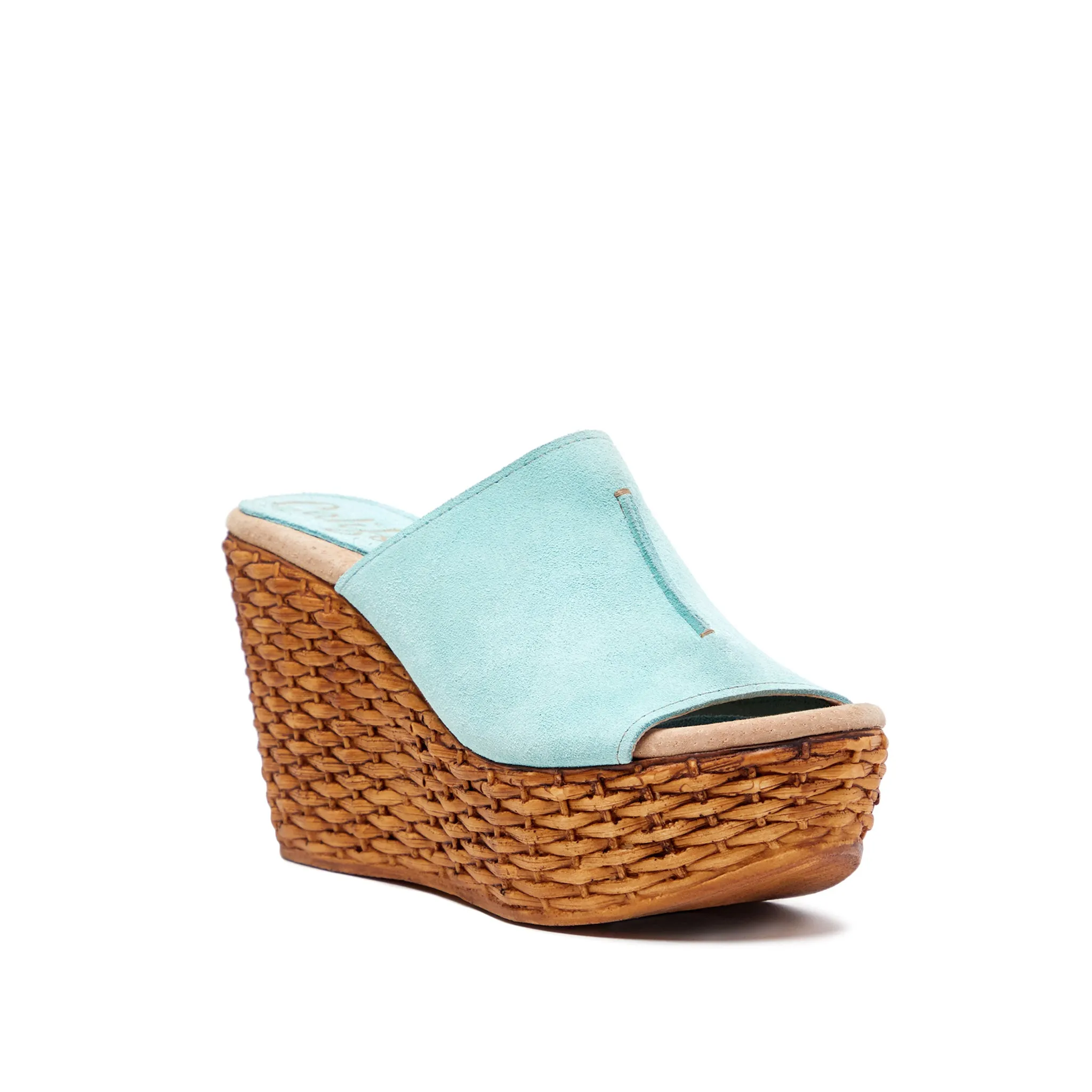 Martha | Peach Suede