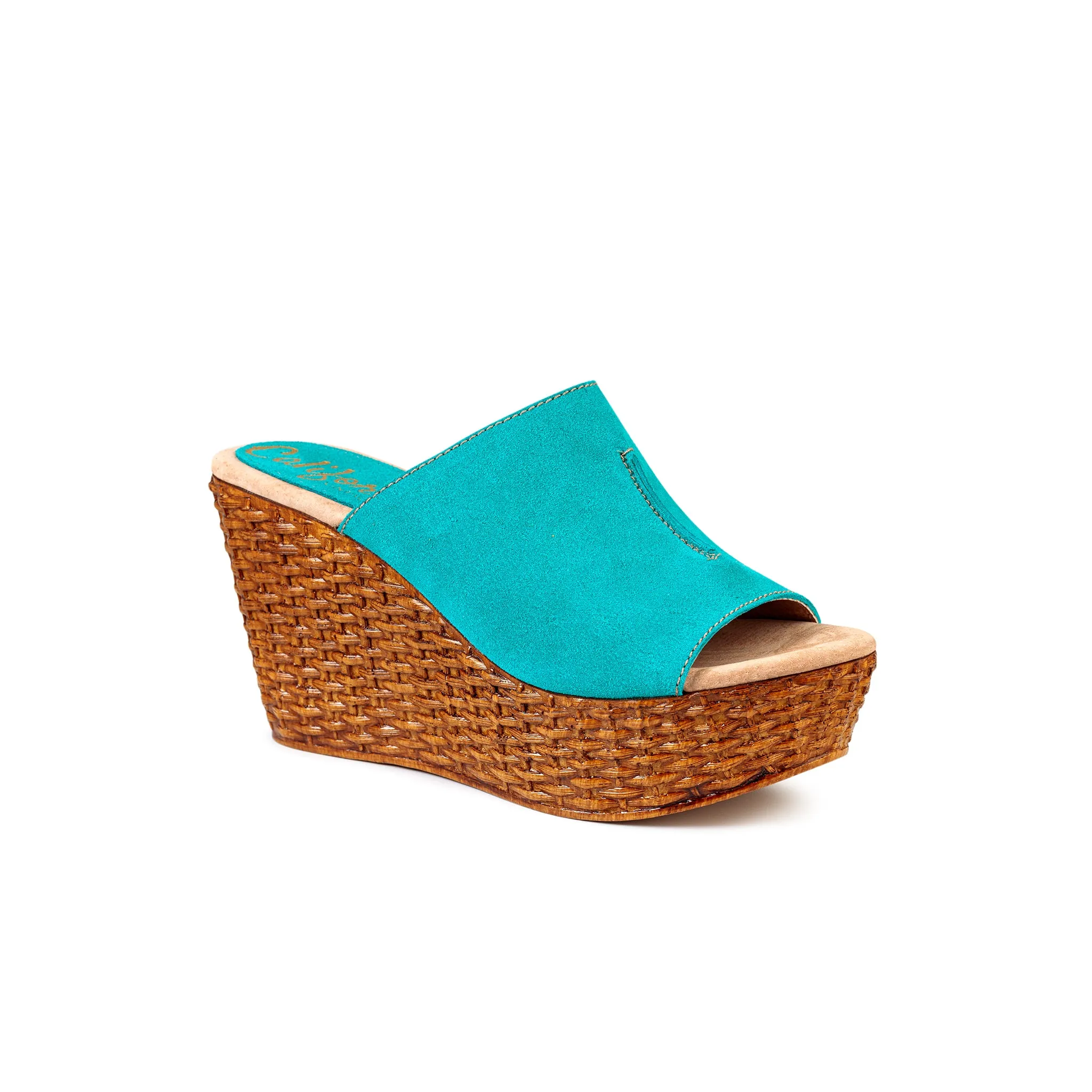 Martha | Peach Suede