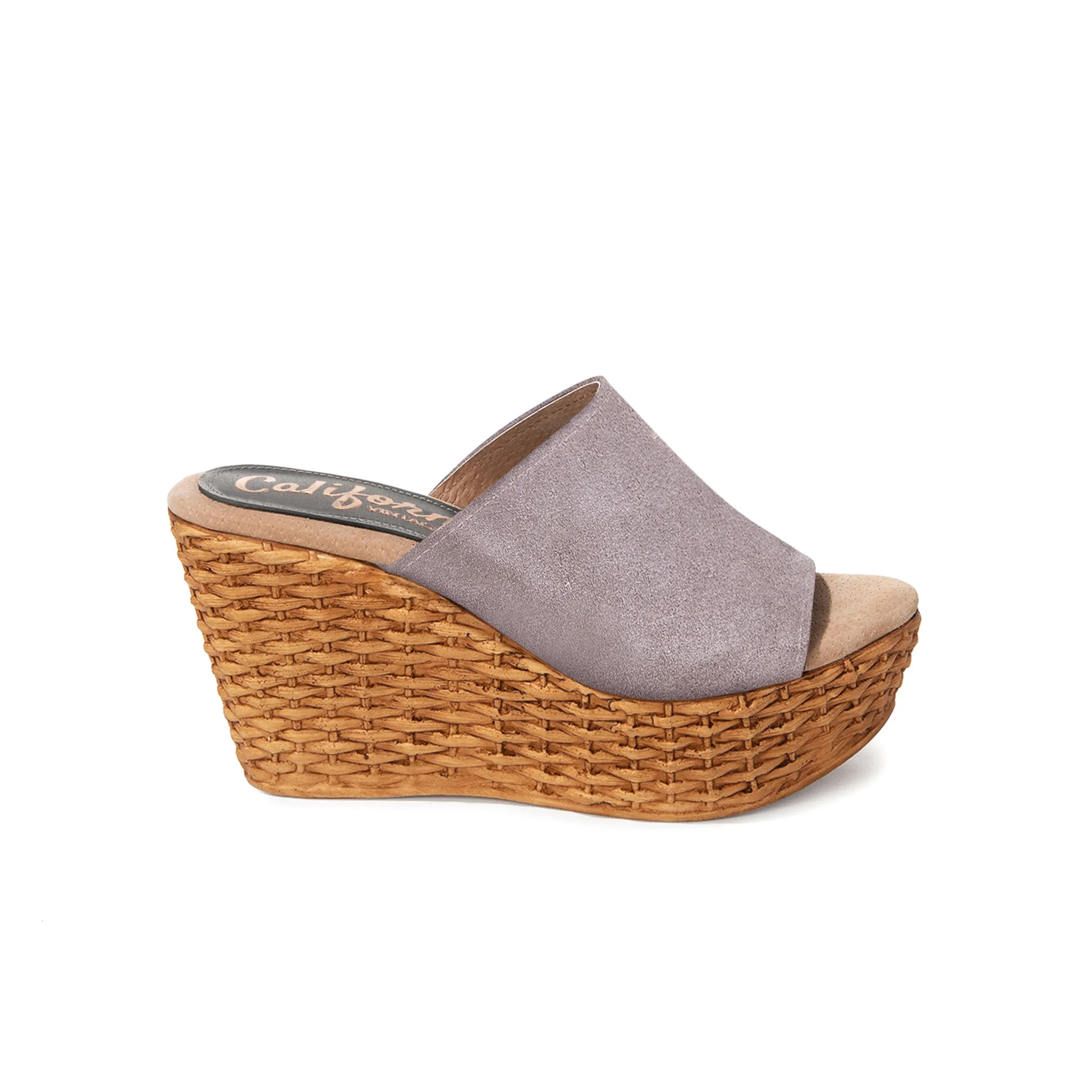 Martha | Peach Suede