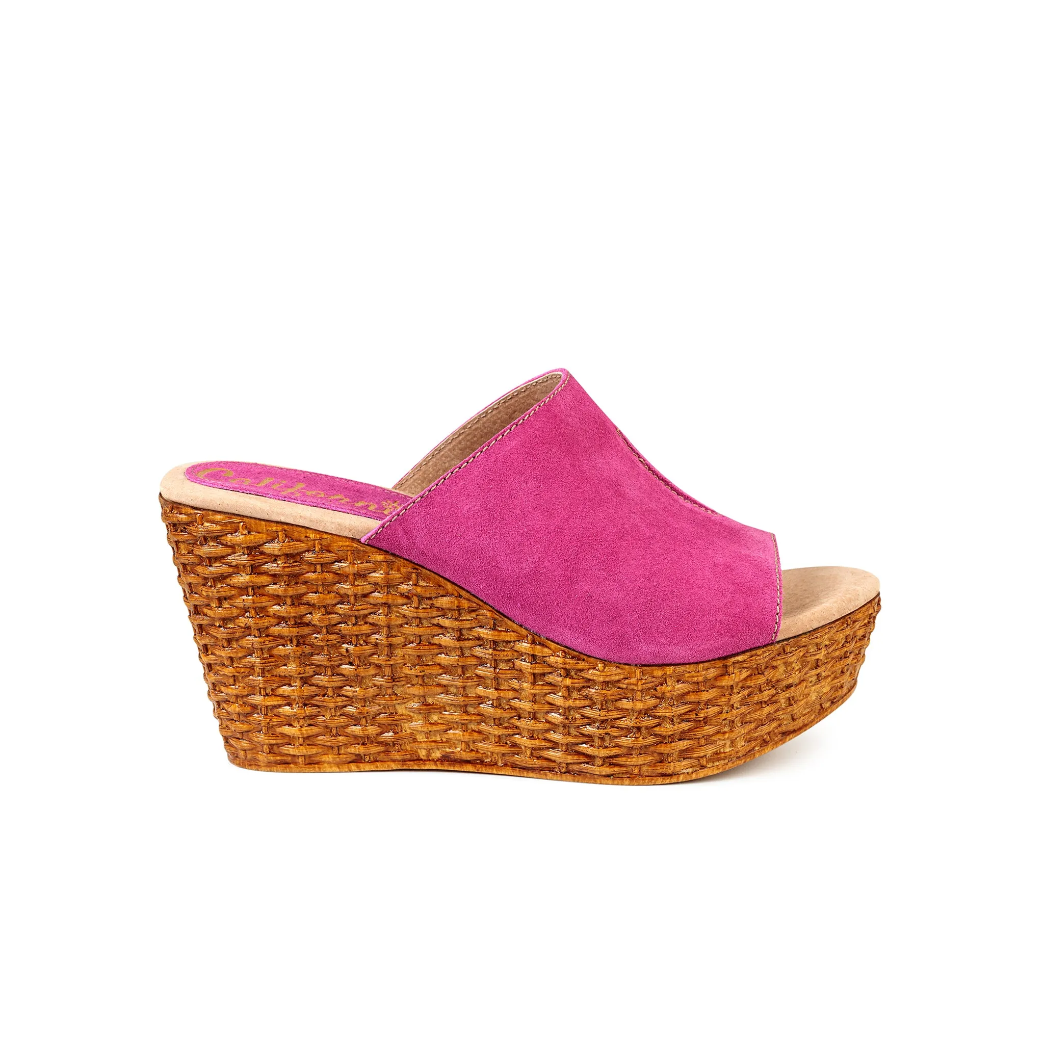 Martha | Peach Suede