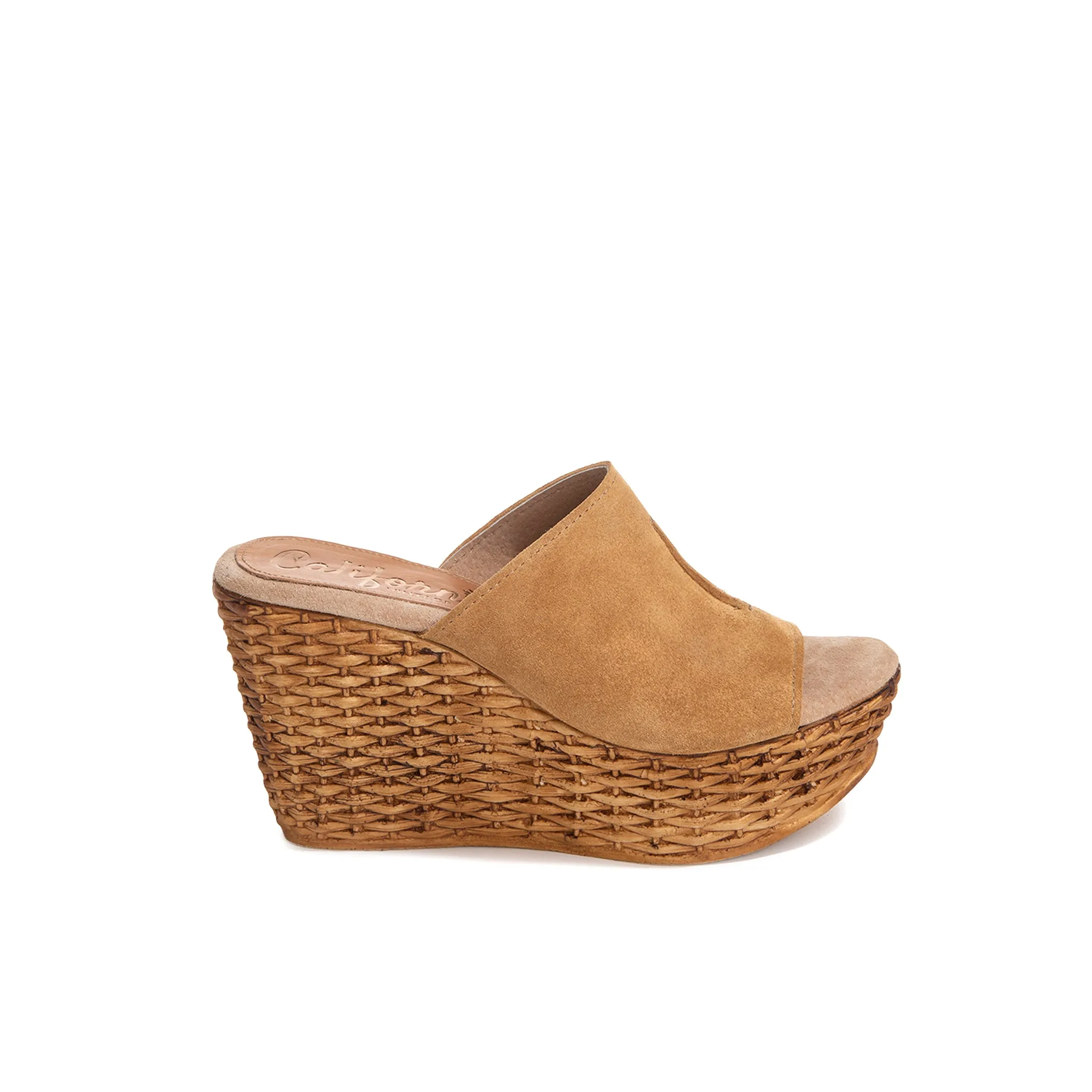 Martha | Peach Suede