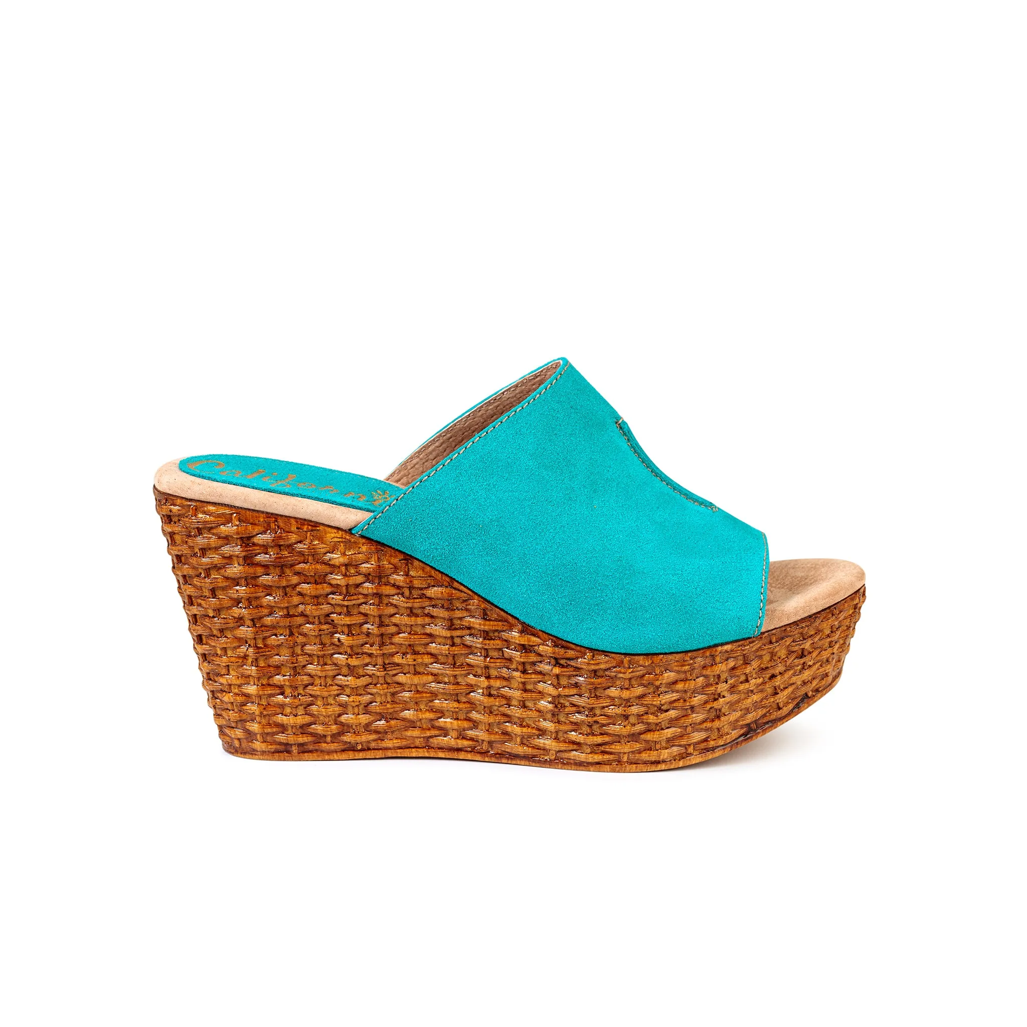 Martha | Peach Suede