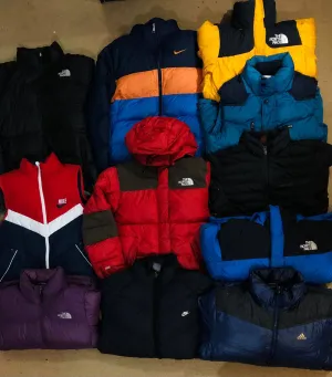 Montbell/TNF The North Face and Other Brands Puffer Jackets