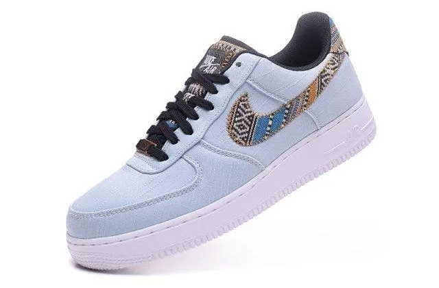 N A F 1 Low Afro Punk Denim Armory Blue  Men's Casual Shoes Sneakers