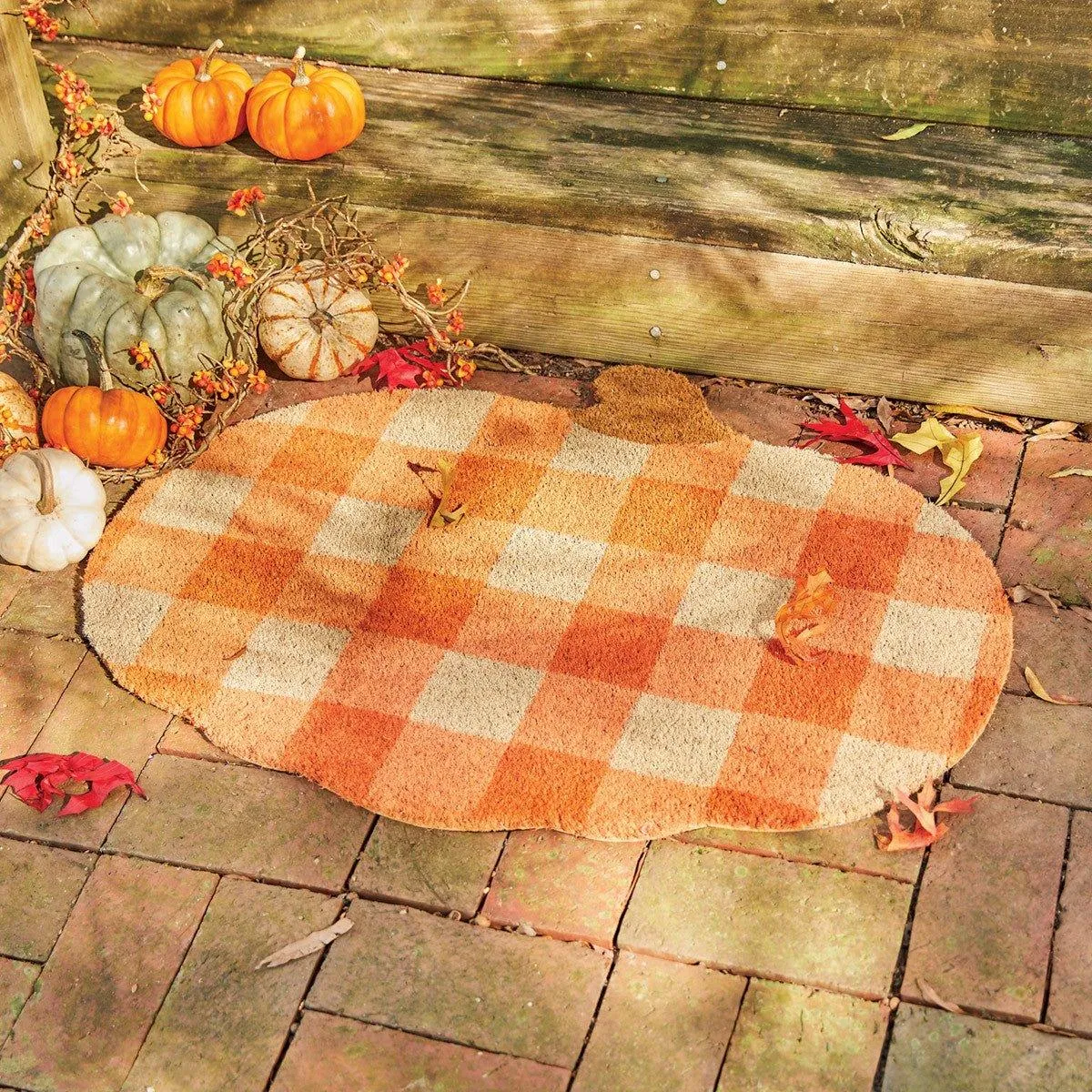 Pumpkin Doormat