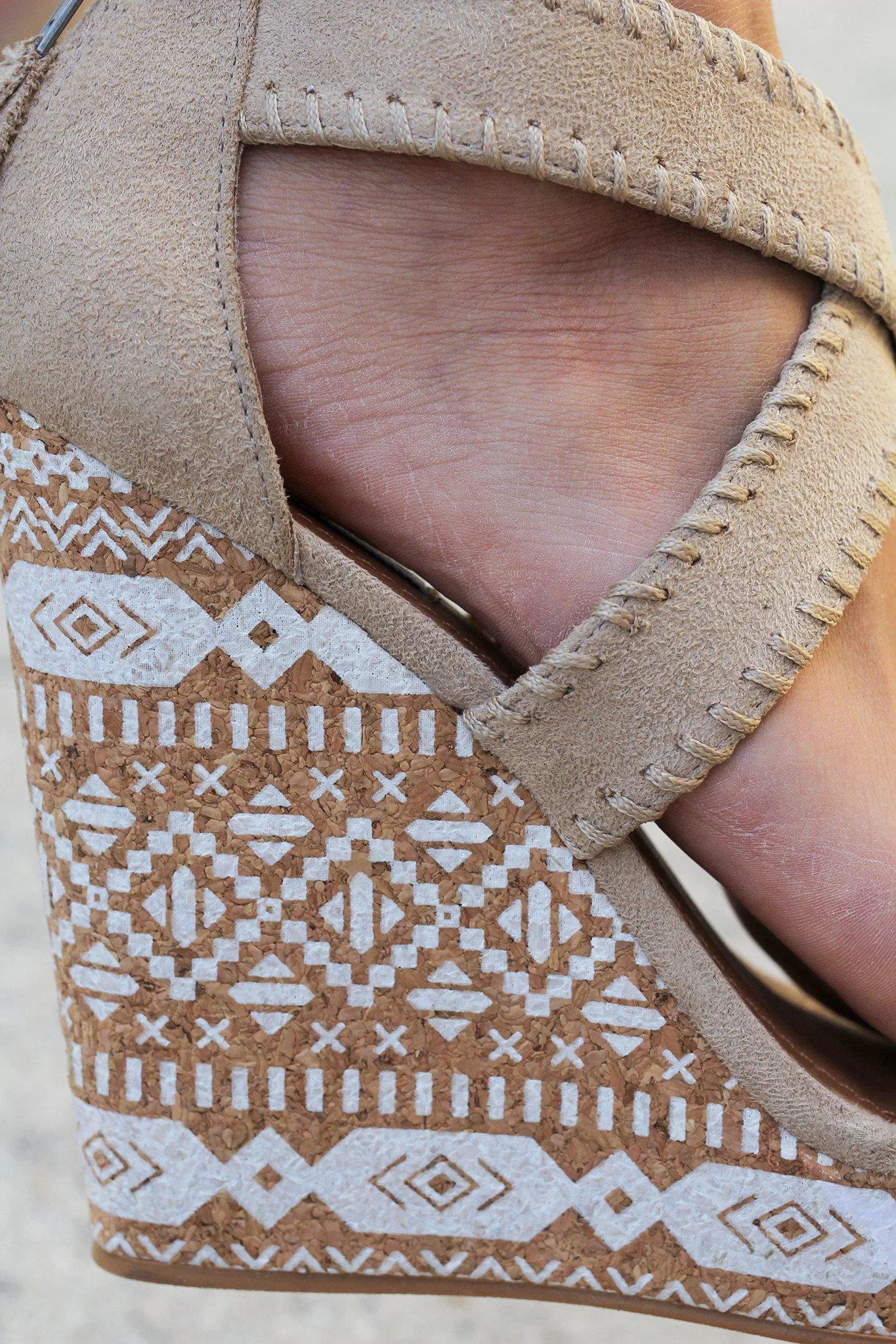 Remi Cream Wedges