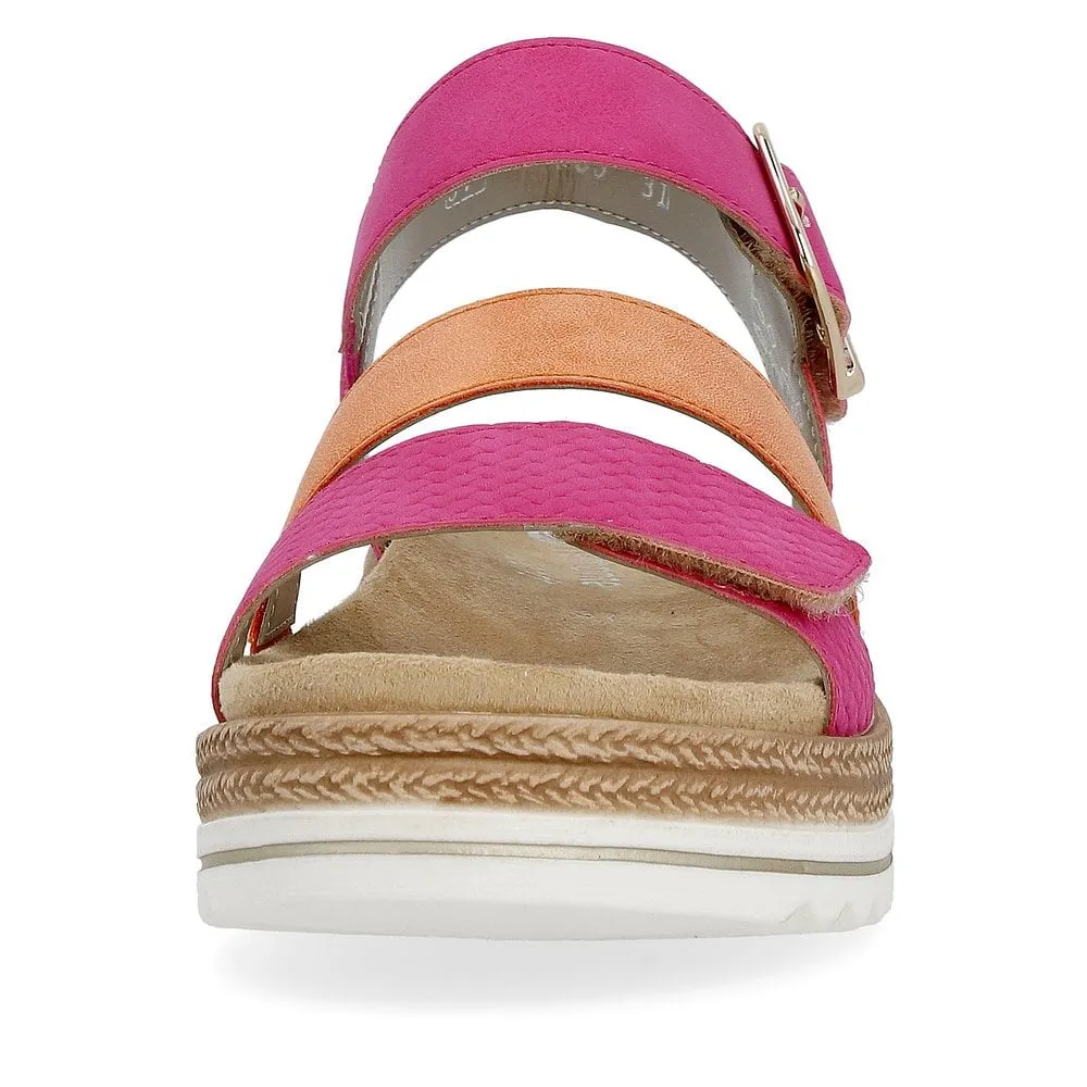Remonte Sandals D0Q55 Ladies Shoes Pink