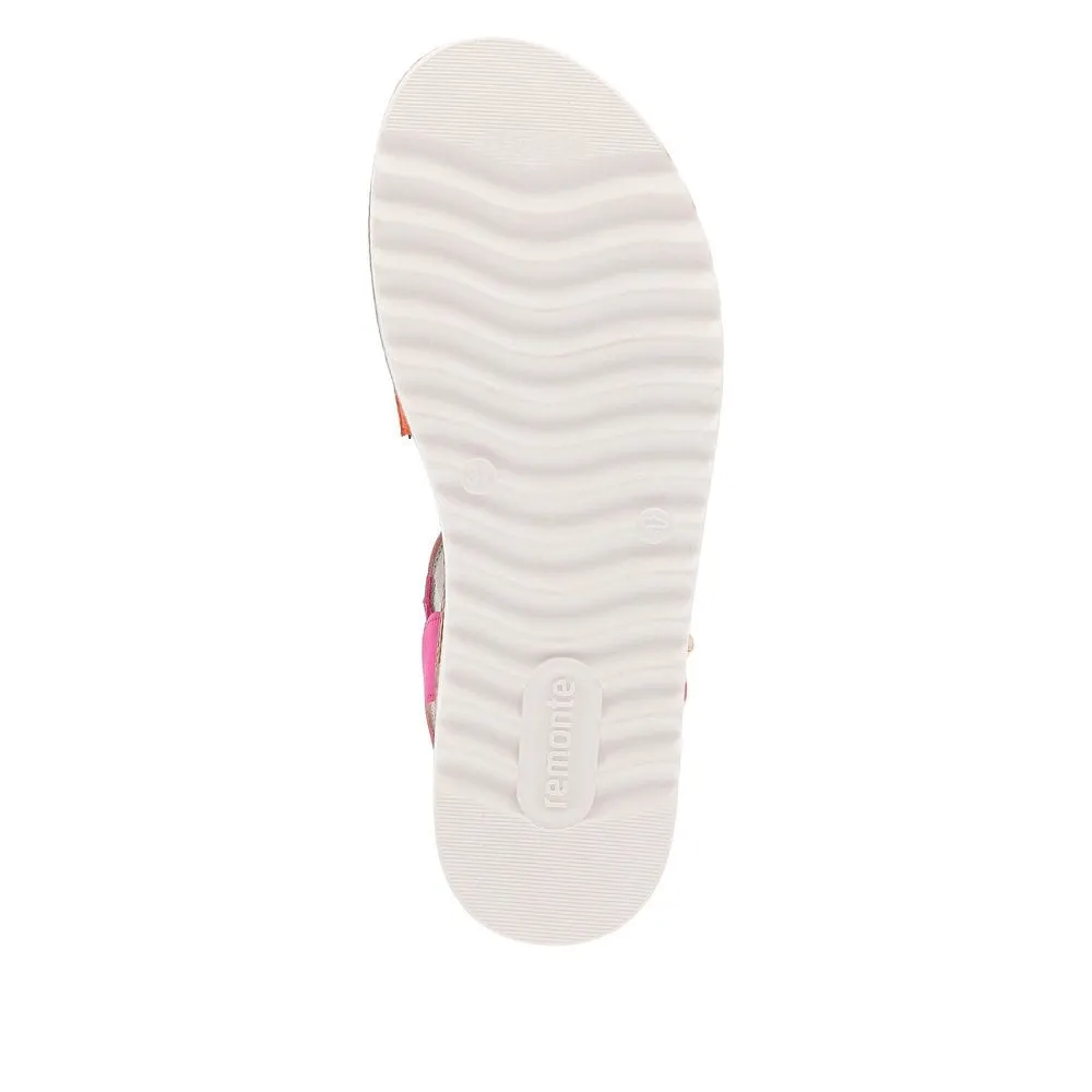 Remonte Sandals D0Q55 Ladies Shoes Pink