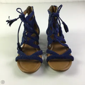 Sandals Flats By Sonoma In Blue, Size: 6