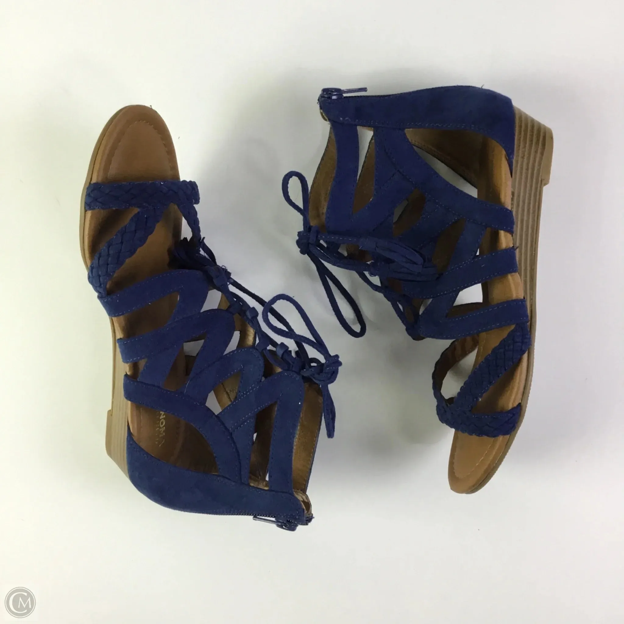 Sandals Flats By Sonoma In Blue, Size: 6
