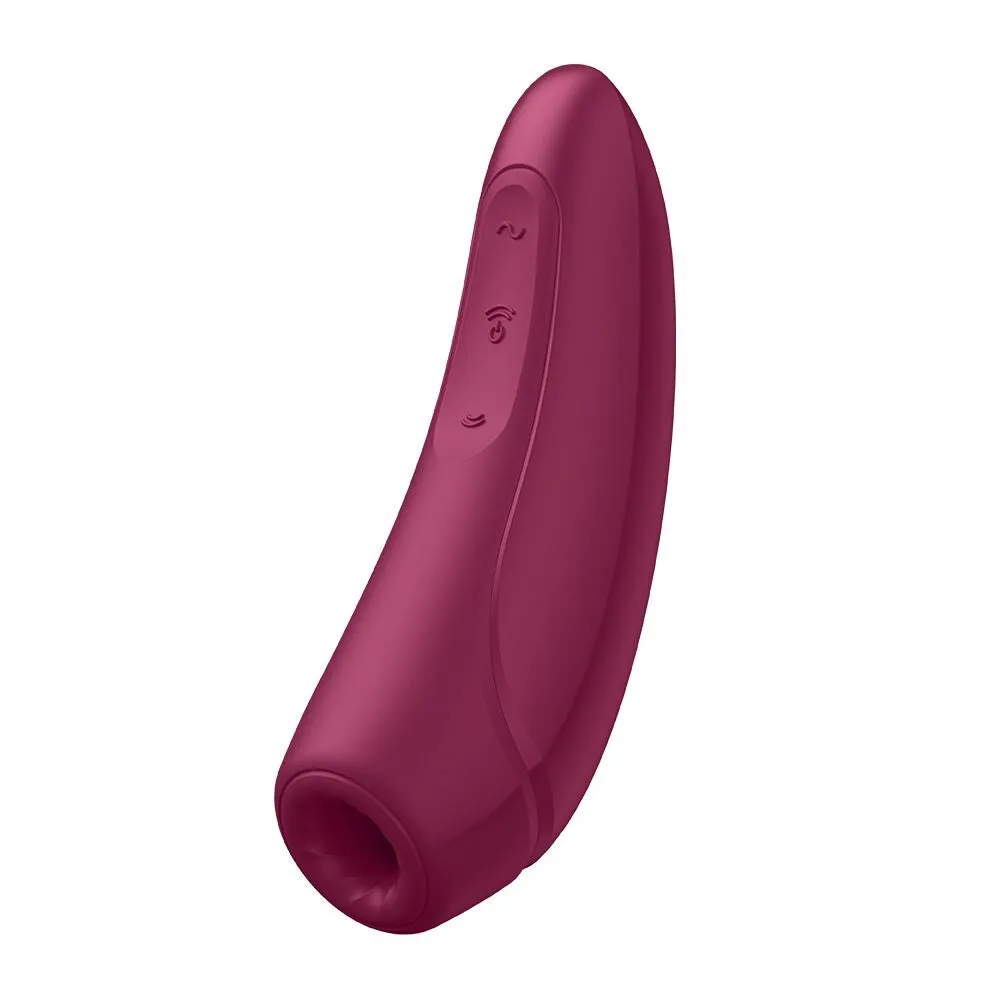Satisfyer Curvy 1 Plus App-Enabled Rose Red