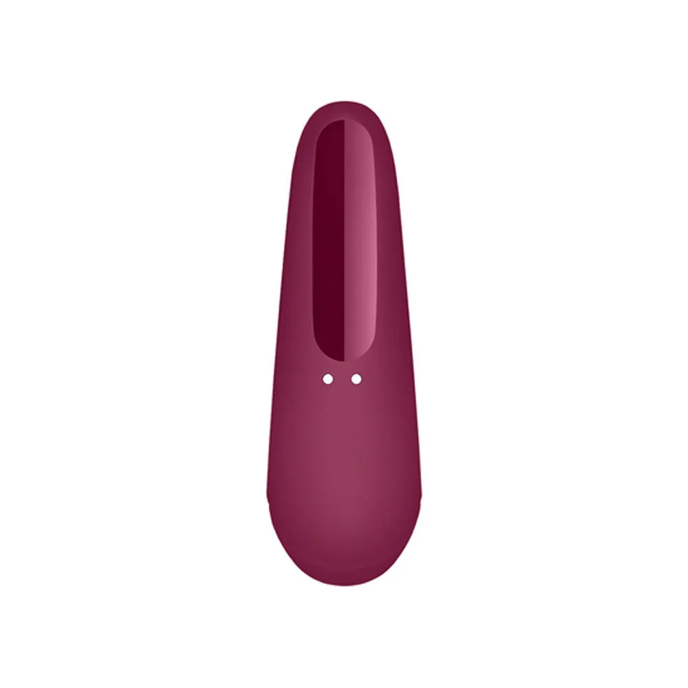 Satisfyer Curvy 1 Plus App-Enabled Rose Red