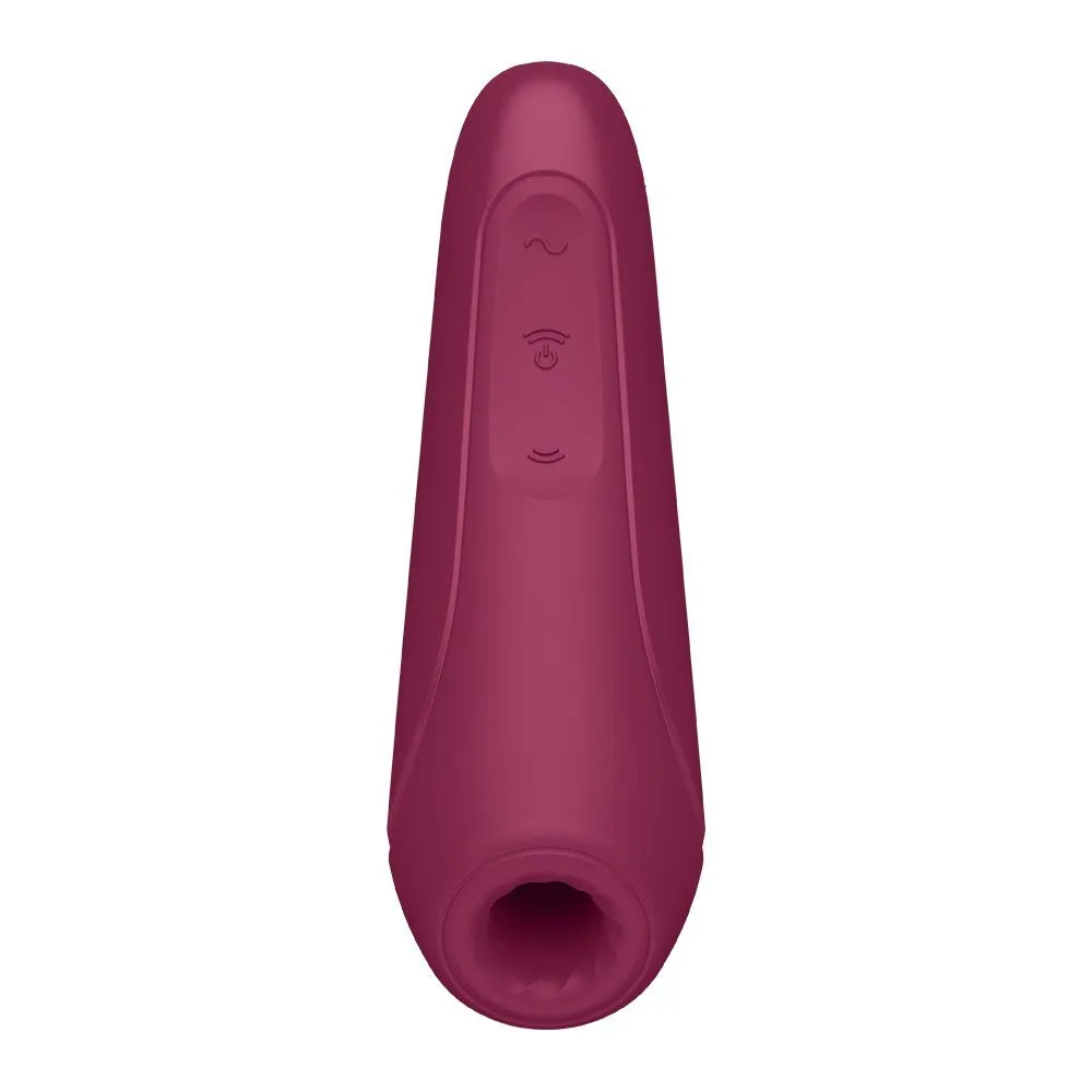 Satisfyer Curvy 1 Plus App-Enabled Rose Red