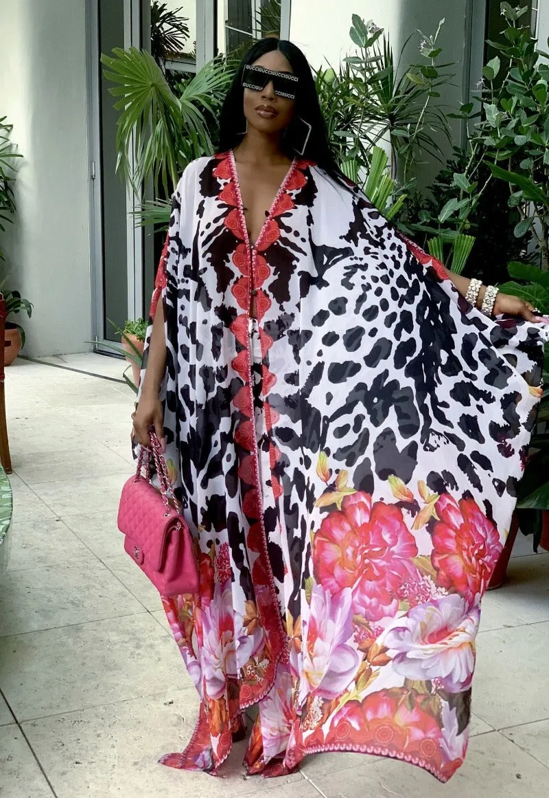 Shiba Goddess kaftan