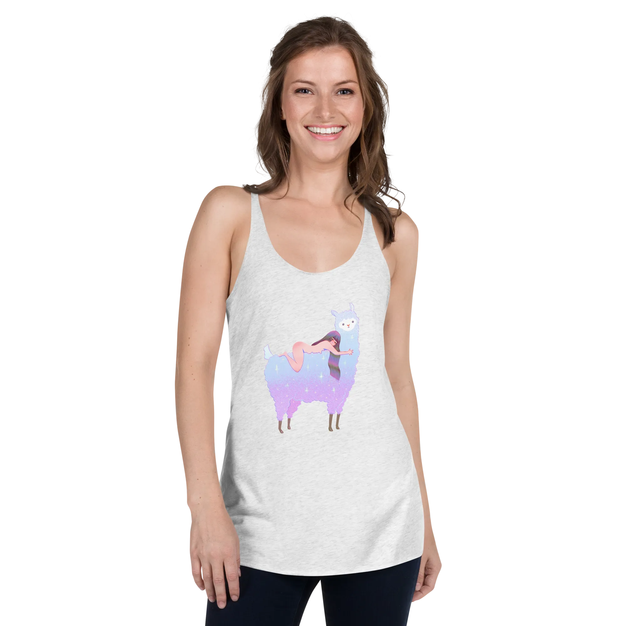 Sleepy by Jiangbrulant - Women's Racerback Tank