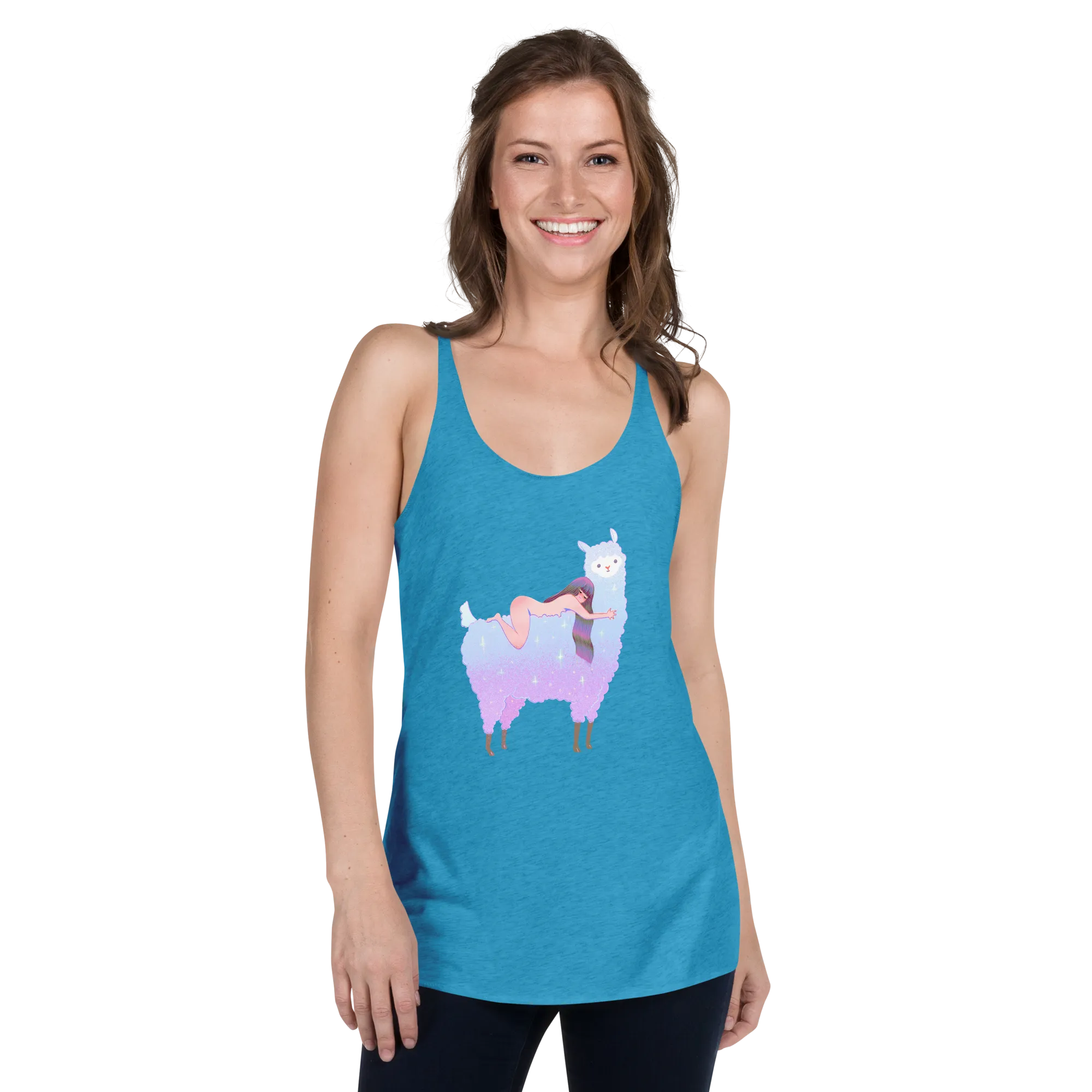 Sleepy by Jiangbrulant - Women's Racerback Tank