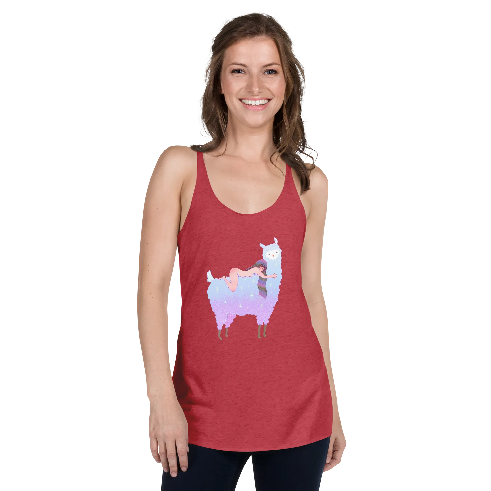 Sleepy by Jiangbrulant - Women's Racerback Tank